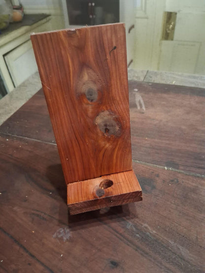 wooden phone holder | handcrafted wooden phone stand | natural wood phone holder | wooden smartphone stand | desk phone holder | wooden mobile stand | rustic phone holder | wooden phone dock | wooden phone display stand | handmade wooden phone holder
