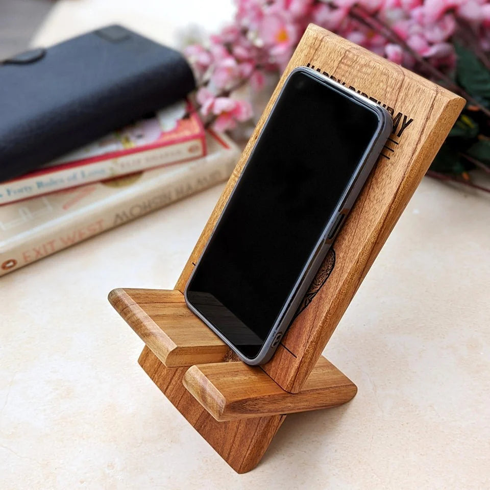 wooden phone holder | handcrafted wooden phone stand | natural wood phone holder | wooden smartphone stand | desk phone holder | wooden mobile stand | rustic phone holder | wooden phone dock | wooden phone display stand | handmade wooden phone holder