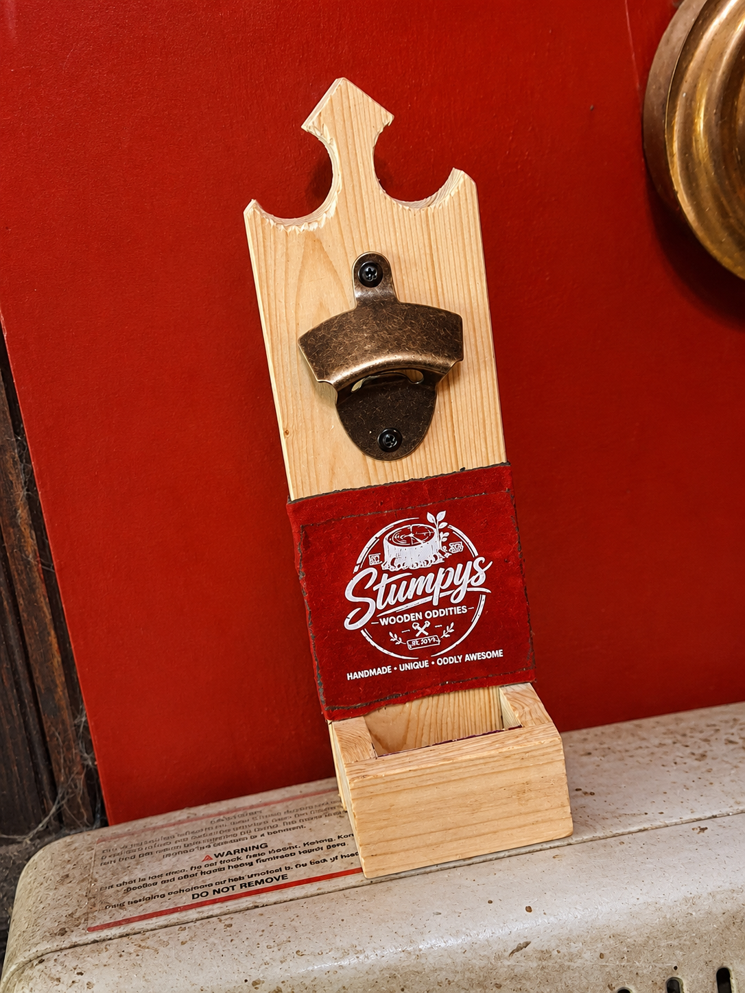 wooden wall mounted bottle opener | rustic beer opener | bottle opener with cap catcher | wooden bar accessory | wall mounted beer opener | farmhouse bottle opener | home bar bottle opener | wooden drink opener | rustic bar décor | beer bottle cap collector