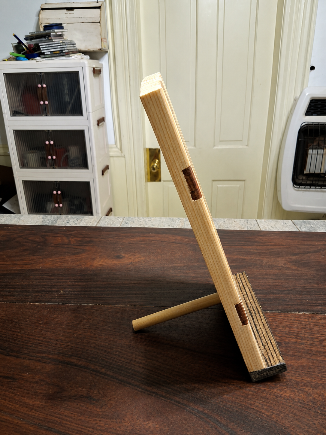 wooden tablet holder | wooden tablet stand | wooden iPad holder | tablet desk stand | wooden tablet dock | handmade tablet stand | wooden tablet display | tablet holder for desk | wooden device stand | wooden tablet organizer